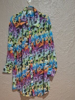 NEW. Live 4 Truth Multicolor dress Wome' Size L